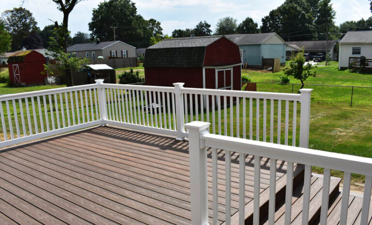 New Deck and Railing Installation in Rome, NY