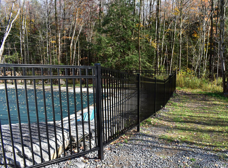 New Deck and Pool Fence in Marcy