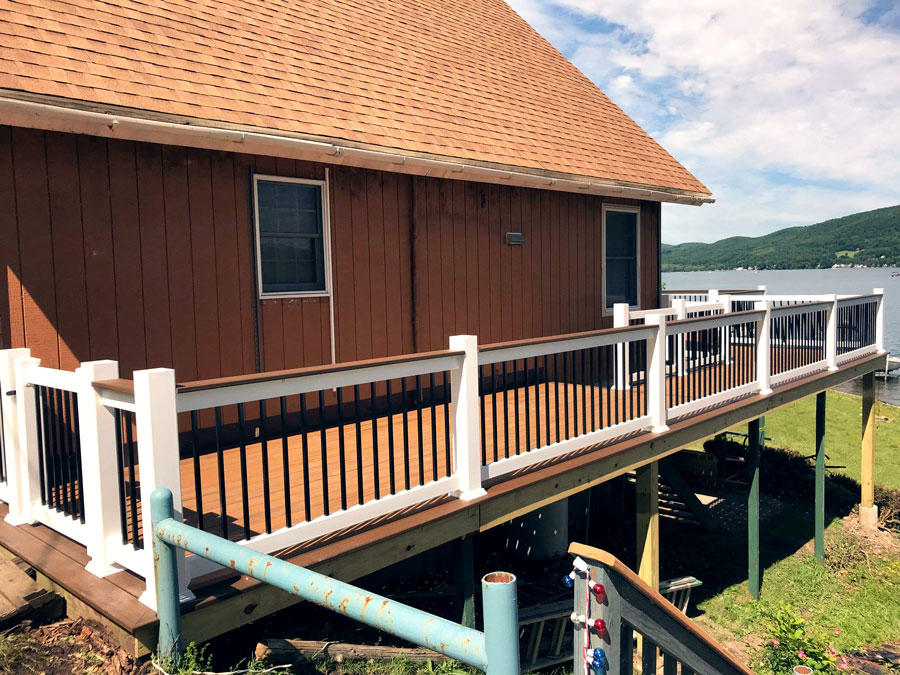 A New Deck on the Lake, Richfield Springs