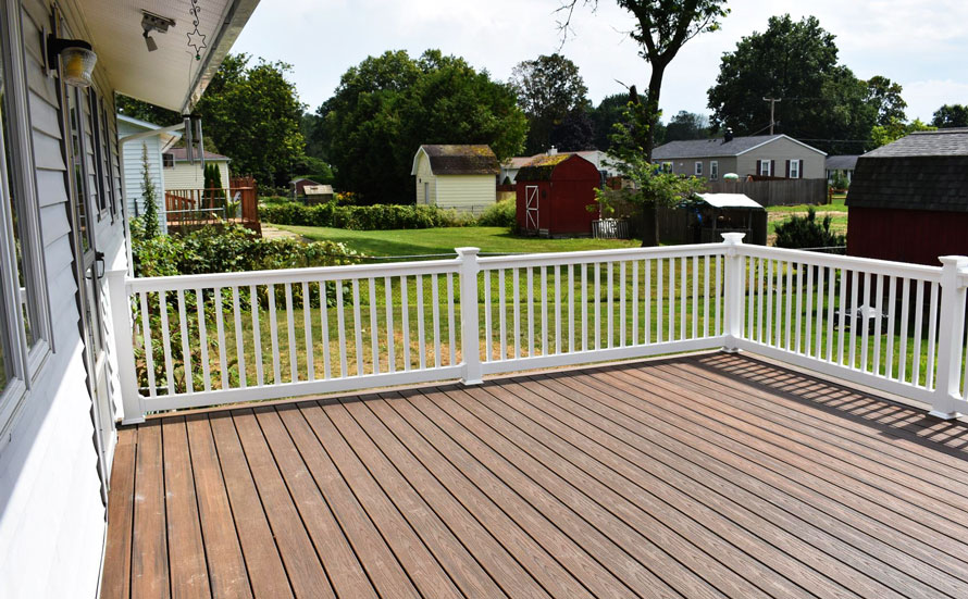 New Deck and Railing Installation in Rome, NY